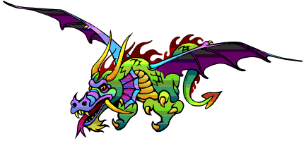 Flying Rainbow Dragon gif by freemommy33 | Photobucket