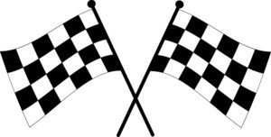 Black and white checkered design clip art flag clipart black and ...