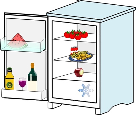 Fridge vector free vector download (12 Free vector) for commercial ...