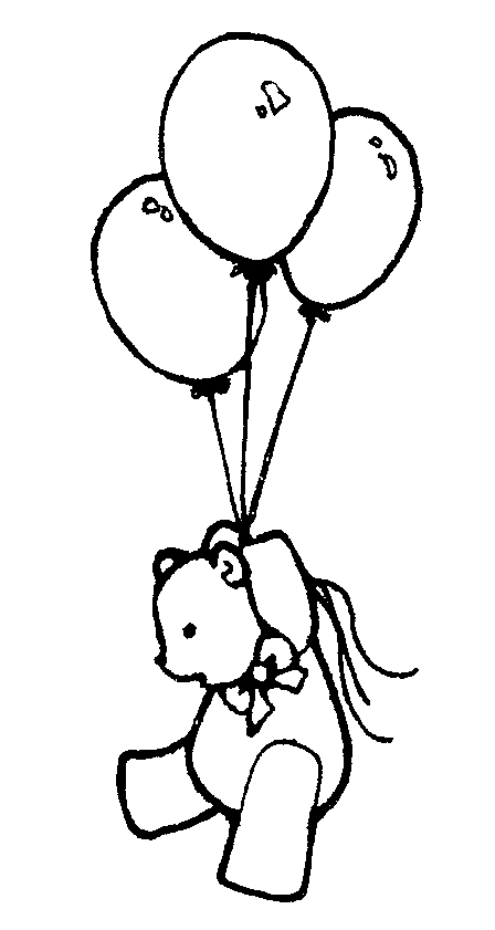Black And White Balloon Clipart - Tumundografico