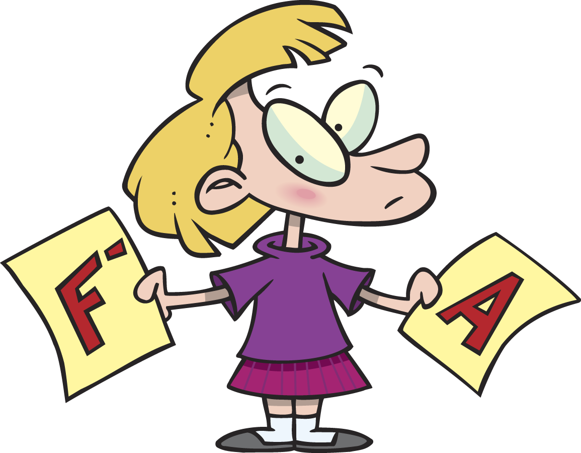 Student Report Card Clipart