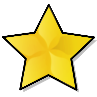 Free Gold Star Clipart - Public Domain Gold Star clip art, images ...