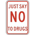 Drug Free Zone - No Tobacco - No Weapons - No Bullies Signs ...