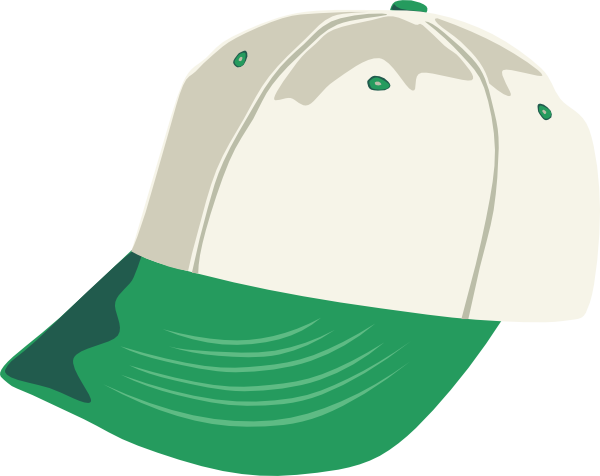 Baseball Cap clip art Free Vector