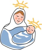 Virgin Mary Clipart, Virgin Mary Graphics, Virgin Mary Images ...