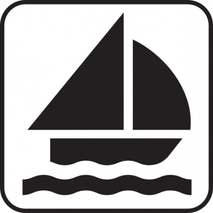 Boat Sailing clip art vector, free vector images