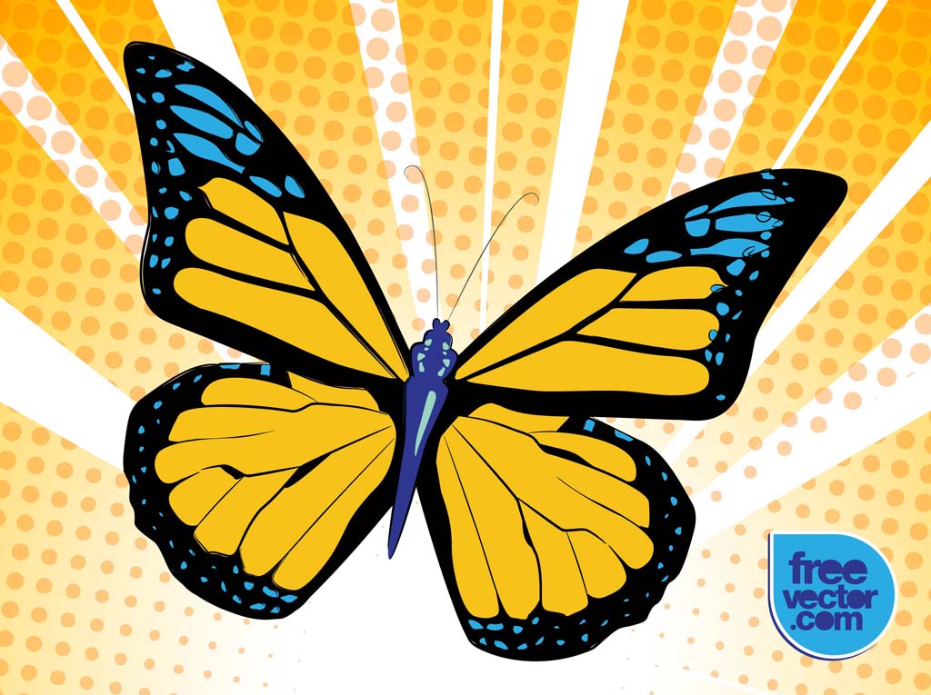 Free Butterfly Vector