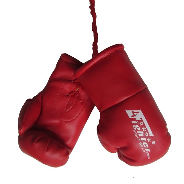 4Fighter Mini boxing gloves BIG in black color, perfect for the ...