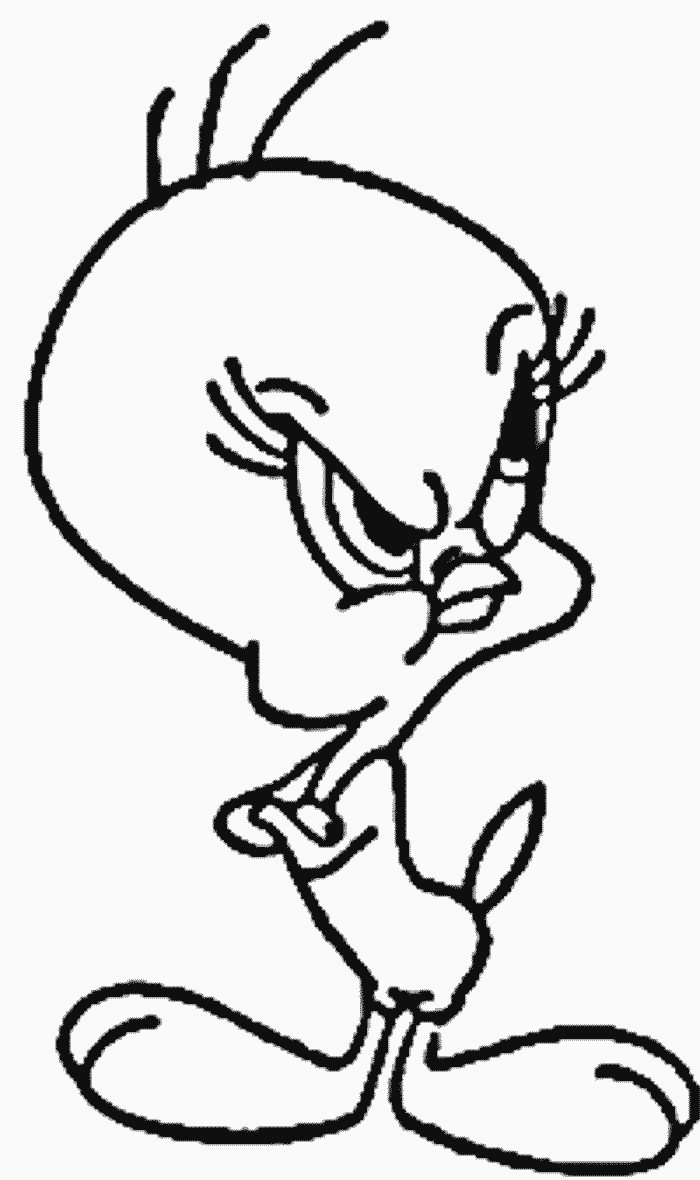Tweety Angry Cartoon Picture