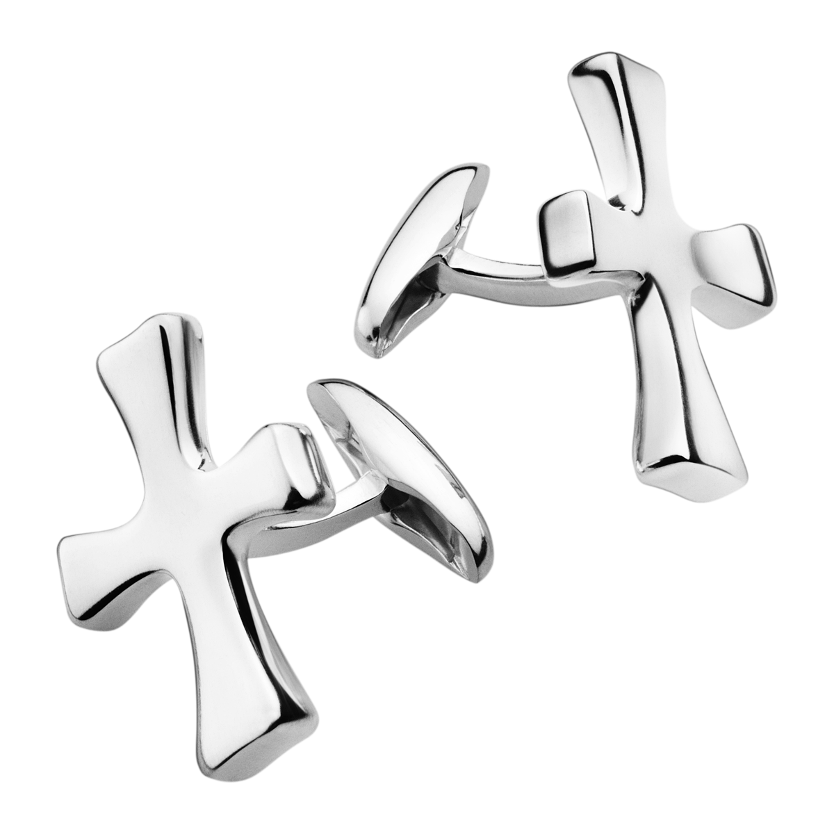 CROSS cufflinks - sterling silver