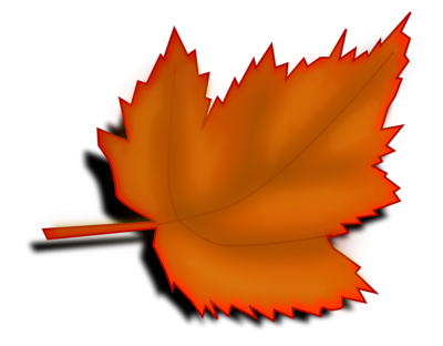 Free Stock Photos | Illustration Of An Orange Autumn Leaf ...