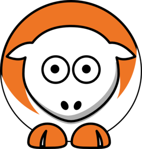 Sheep - Texas Longhorns - Team Colors - College Football clip art ...