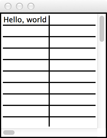 python - table display in tkinter with scroll bars - Stack Overflow
