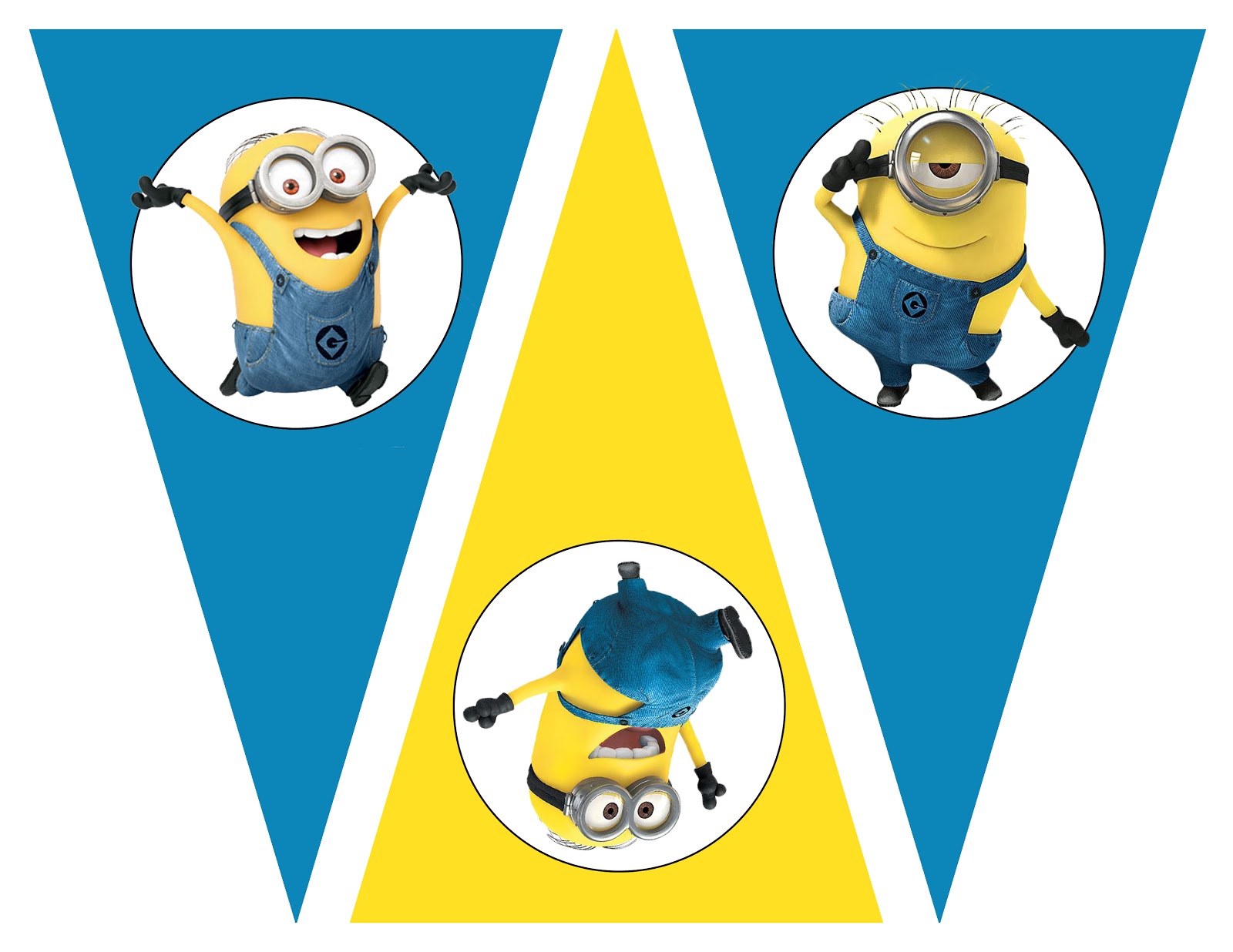 DIY Design Den: Minion birthday party with free printables.
