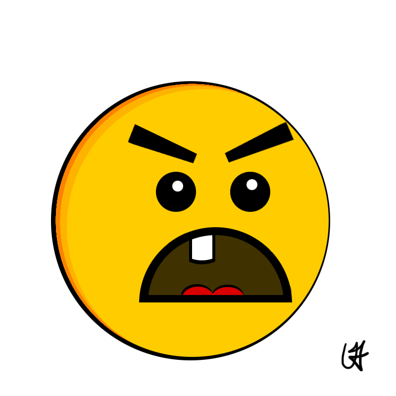 Frowny Face Clipart