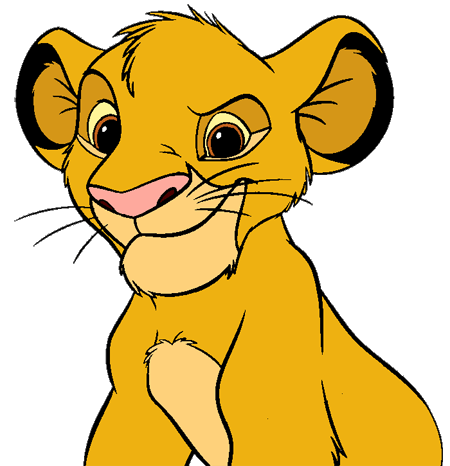 Young Simba Clip Art Images | Disney Clip Art Galore