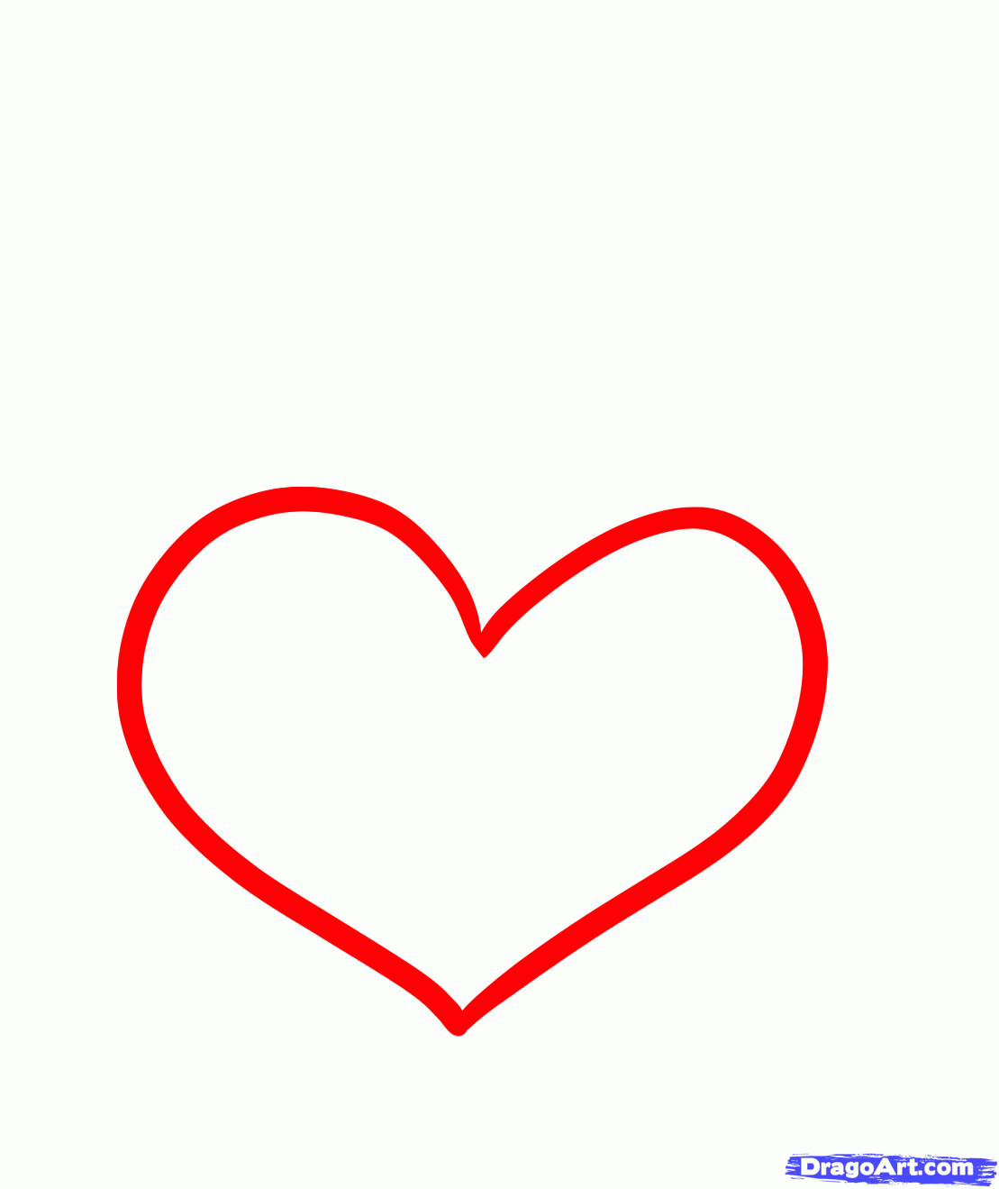 How to Draw a Dragon Heart, Dragon and Heart, Step by Step ...