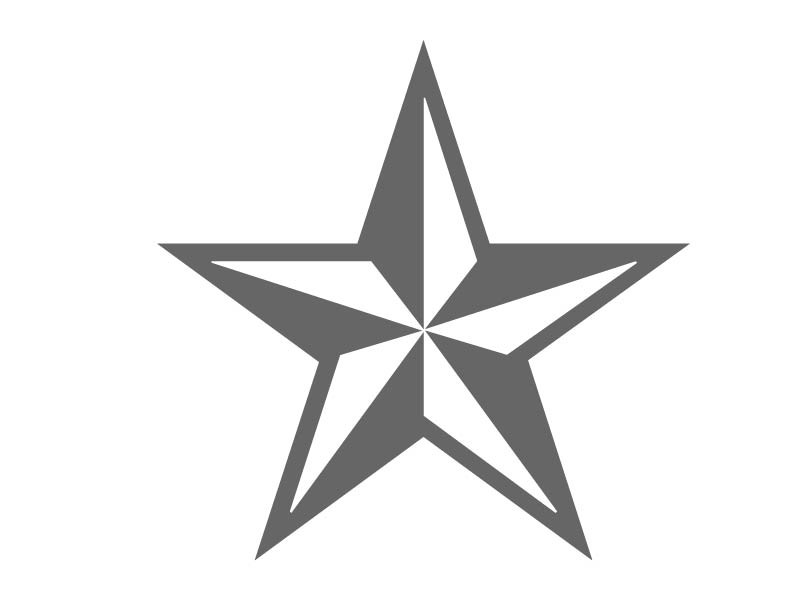 Star Stencil Shapes - Custom Star Stencils | Craftcuts.com