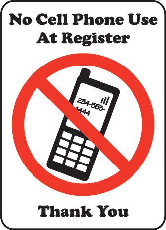 Printable No Cell Phone Sign - ClipArt Best