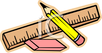 School ruler clipart