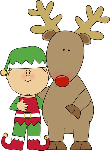 Elf Clipart | Christmas, Christmas ...