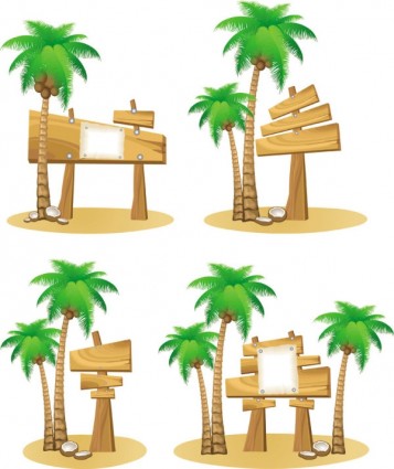 Vector Pohon Kelapa - ClipArt Best