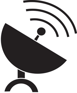 Clipart satellite dish