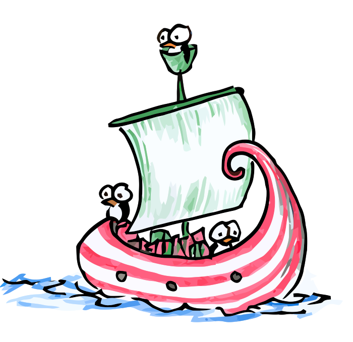 Cartoon Boats Clipart