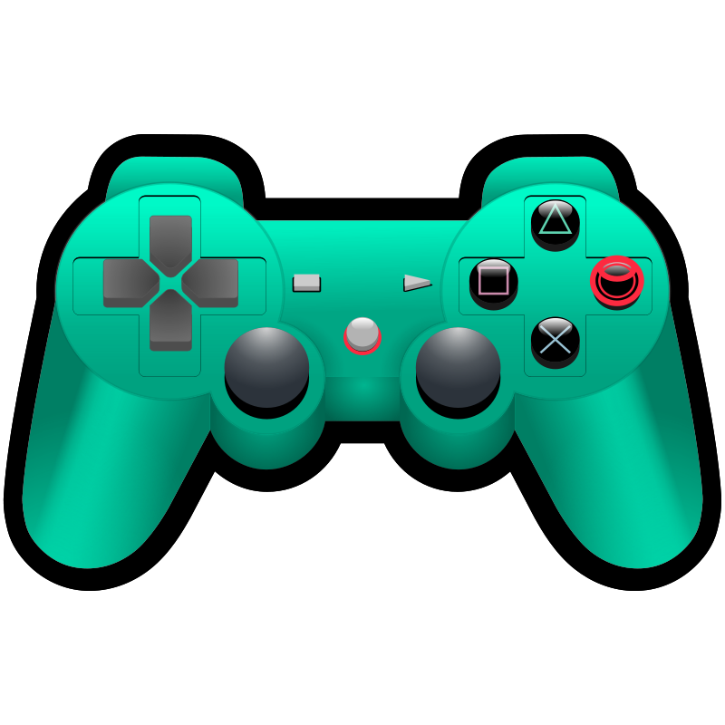 Video game controller clip art
