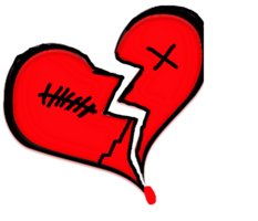 Broken heart pictures clip art