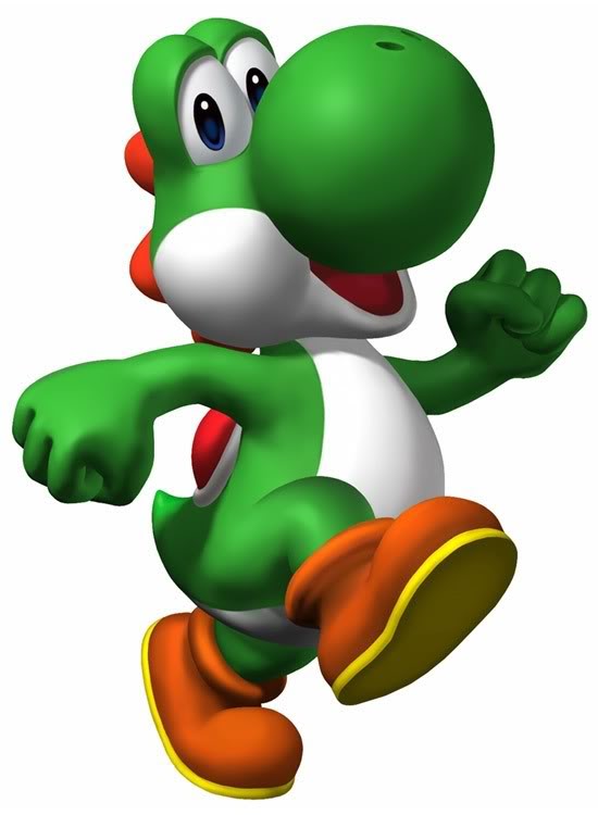 Mario and yoshi clipart