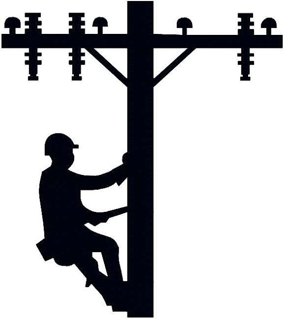 Power Lineman Clipart