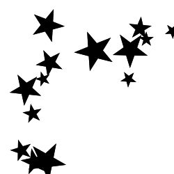 Black star clipart png