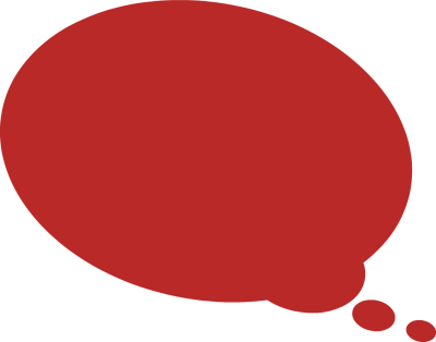 Lively Red Round Thought Bubble - Free Clip Arts Online | Fotor ...