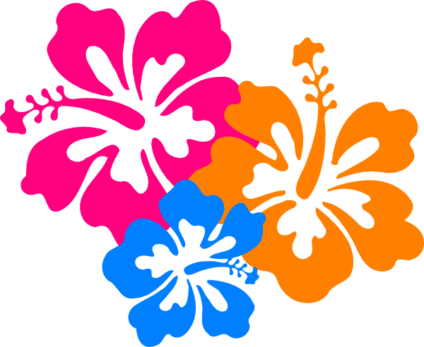 Hawaiian Flower Stencils - ClipArt Best