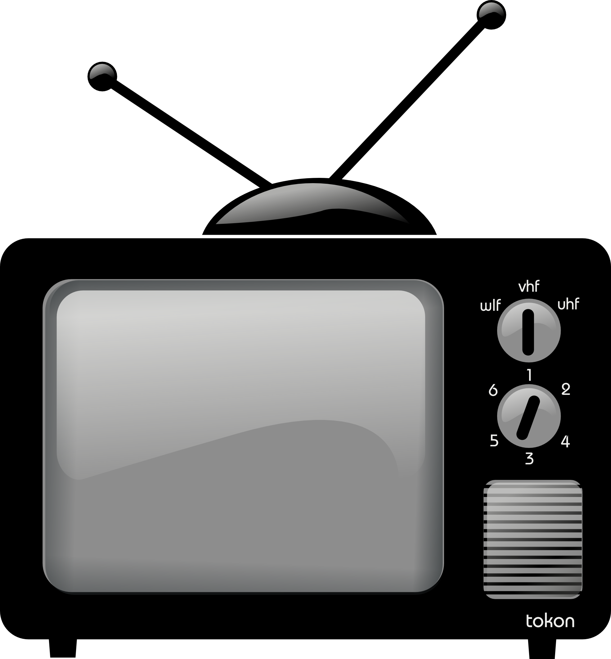 rg 1 24 old television 2 0 Scalable Vector ...