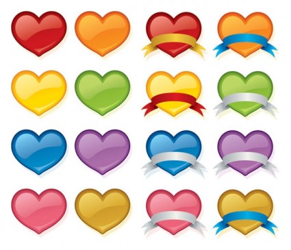 color_crystal_heart_icon_ ...