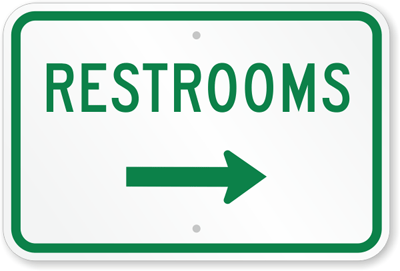 Free Printable Bathroom Signs - ClipArt Best