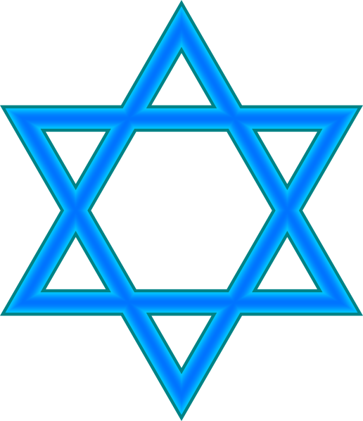 Star Of David Clip Art - vector clip art online ...