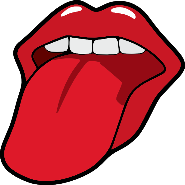 Tongue clip art - vector clip art online, royalty free & public domain