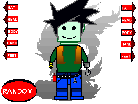 Lego Guy Creator V2.5 (New "Vamp" face + Werewolf) on Scratch