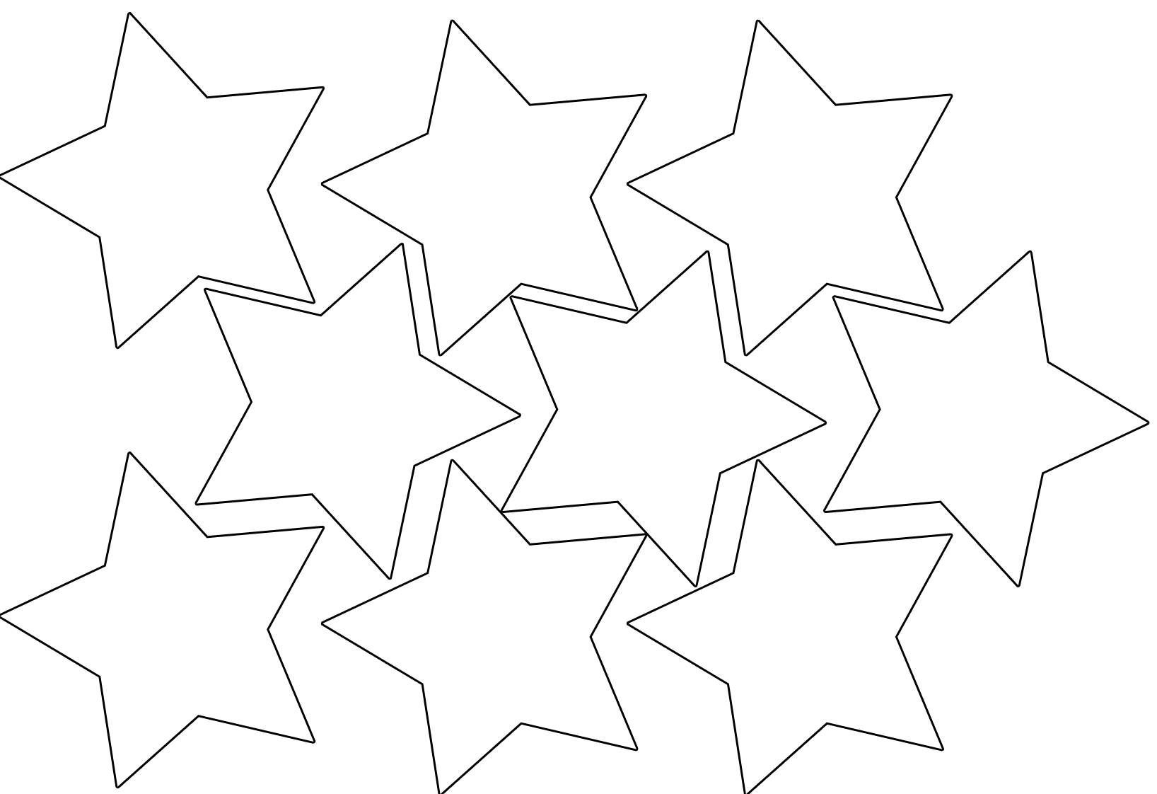 Small Star Template - ClipArt Best