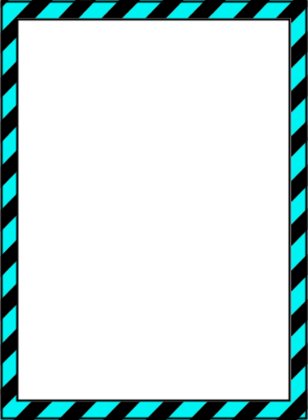 Caution Border 2 - vector Clip Art