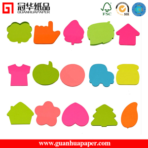China Custom Die Cut Sticky Notes Cartoon Sticky Memo Pad - China ...