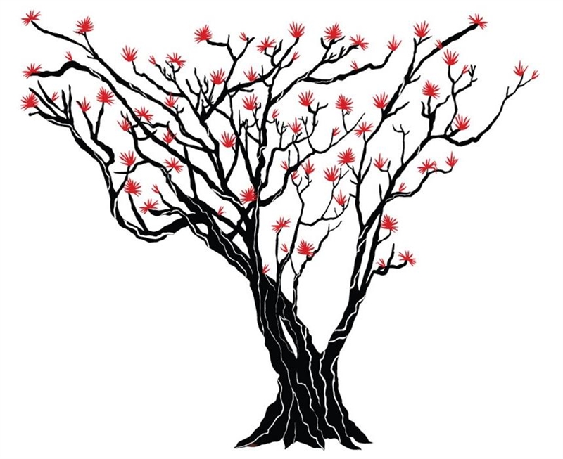 japanese maple tree drawings Gallery