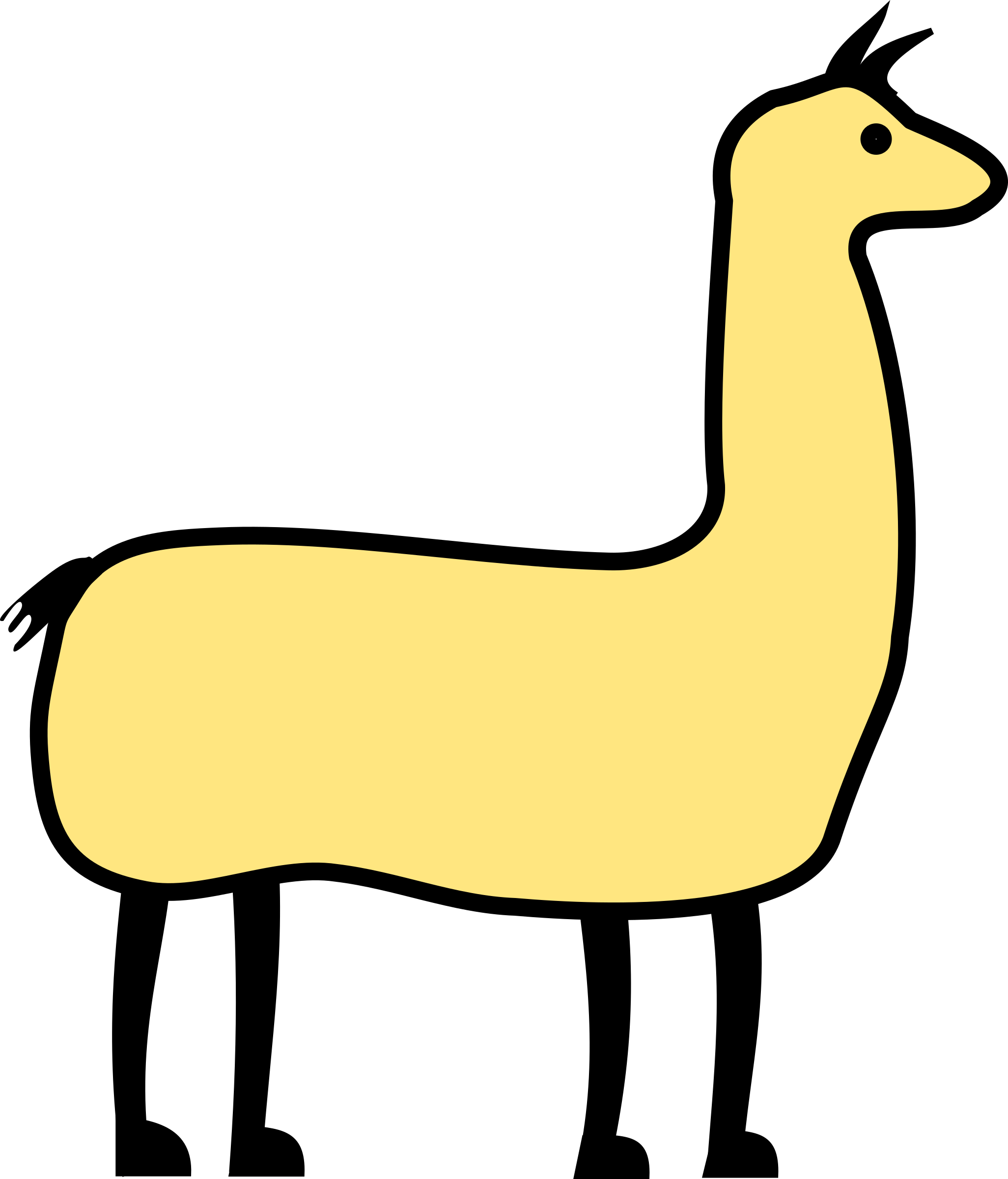 Llama Clip Art - Tumundografico