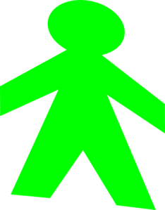 Paper Doll Chain Clipart