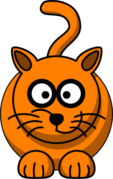 Fat Cat Clip Art