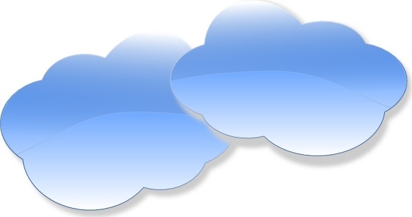 Blue sky and clouds clip art free vector download (212,755 Free ...