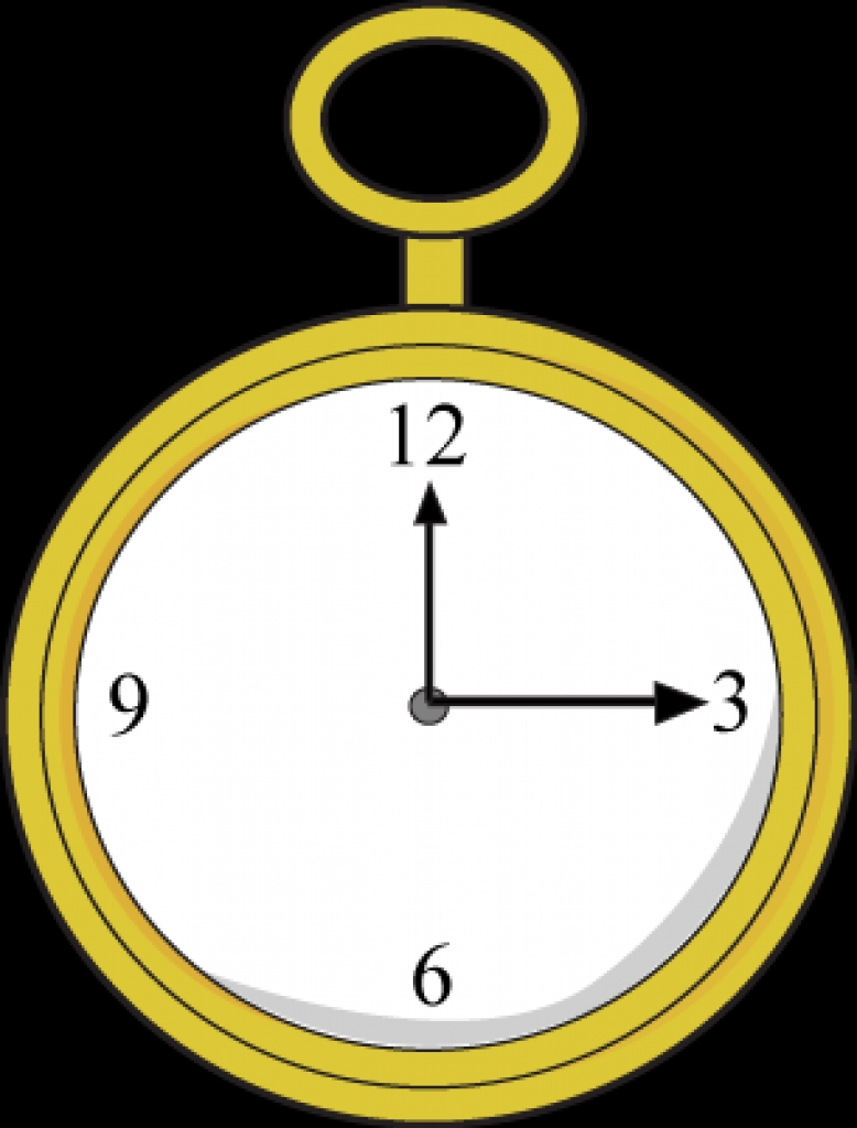 Gold Pocket Watch Clip Art Gold Pocket Watch ImageFree Download ...